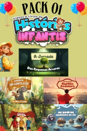 Pack 01 Histórias Infantis