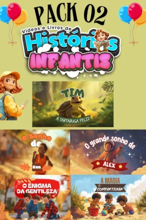 Pack 02 Histórias Infantis