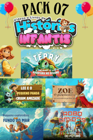 Pack 07 Histórias Infantis