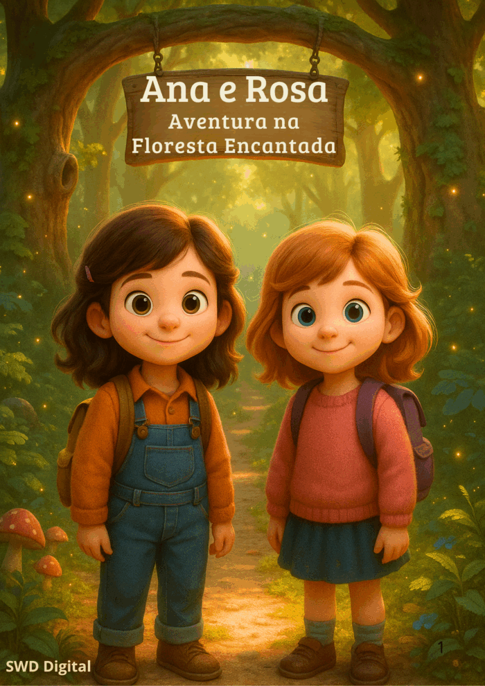 ANA E ROSA: AVENTURA NA FLORESTA ENCANTADA