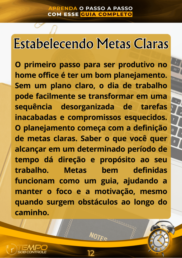 TEMPO SOB CONTROLE - Imagem 4