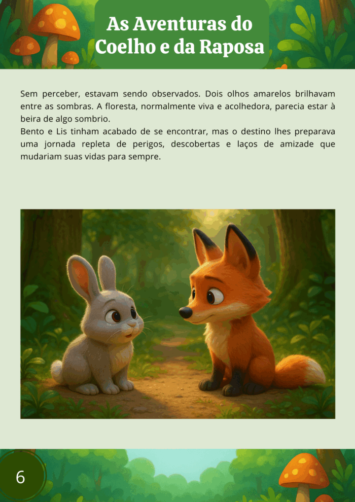 AS AVENTURAS DO COELHO E DA RAPOSA - Imagem 6