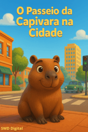 O PASSEIO DA CAPIVARA NA CIDADE