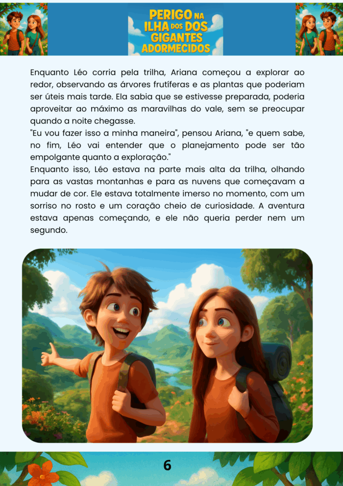 PERIGO NA ILHA DOS GIGANTES ADORMECIDOS - Imagem 3