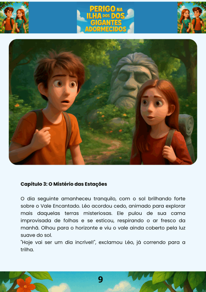 PERIGO NA ILHA DOS GIGANTES ADORMECIDOS - Imagem 4